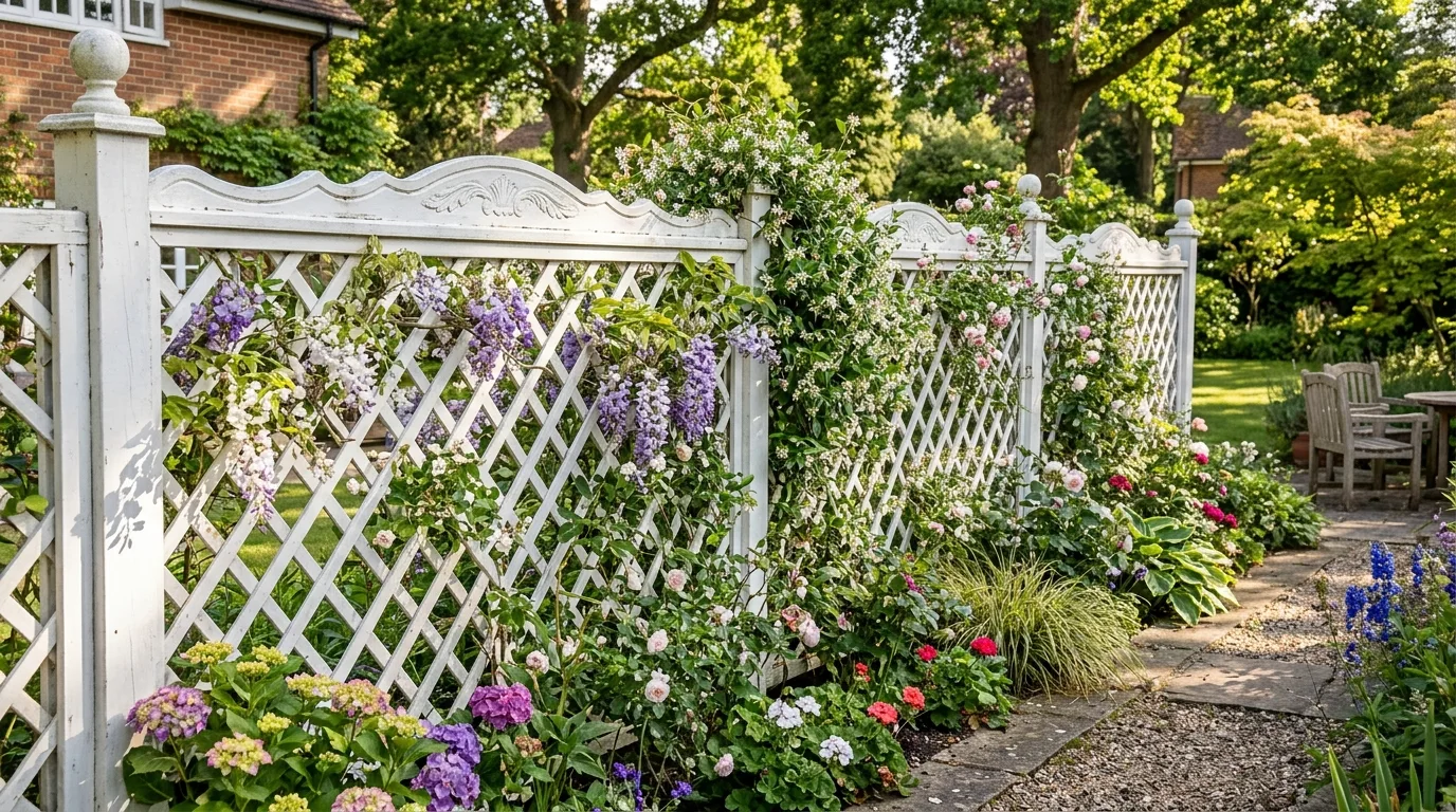 10 Lattice Fence Ideas for a Stylish Backyard